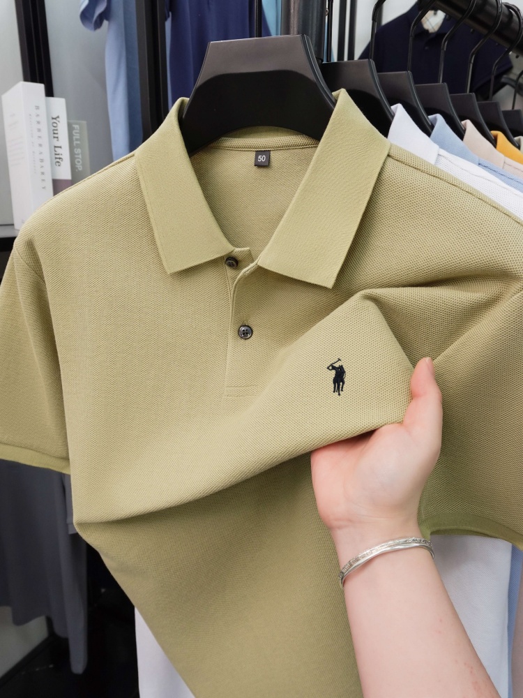 Golf Equipment Brands - 100% cotton short sleeve polo shirt