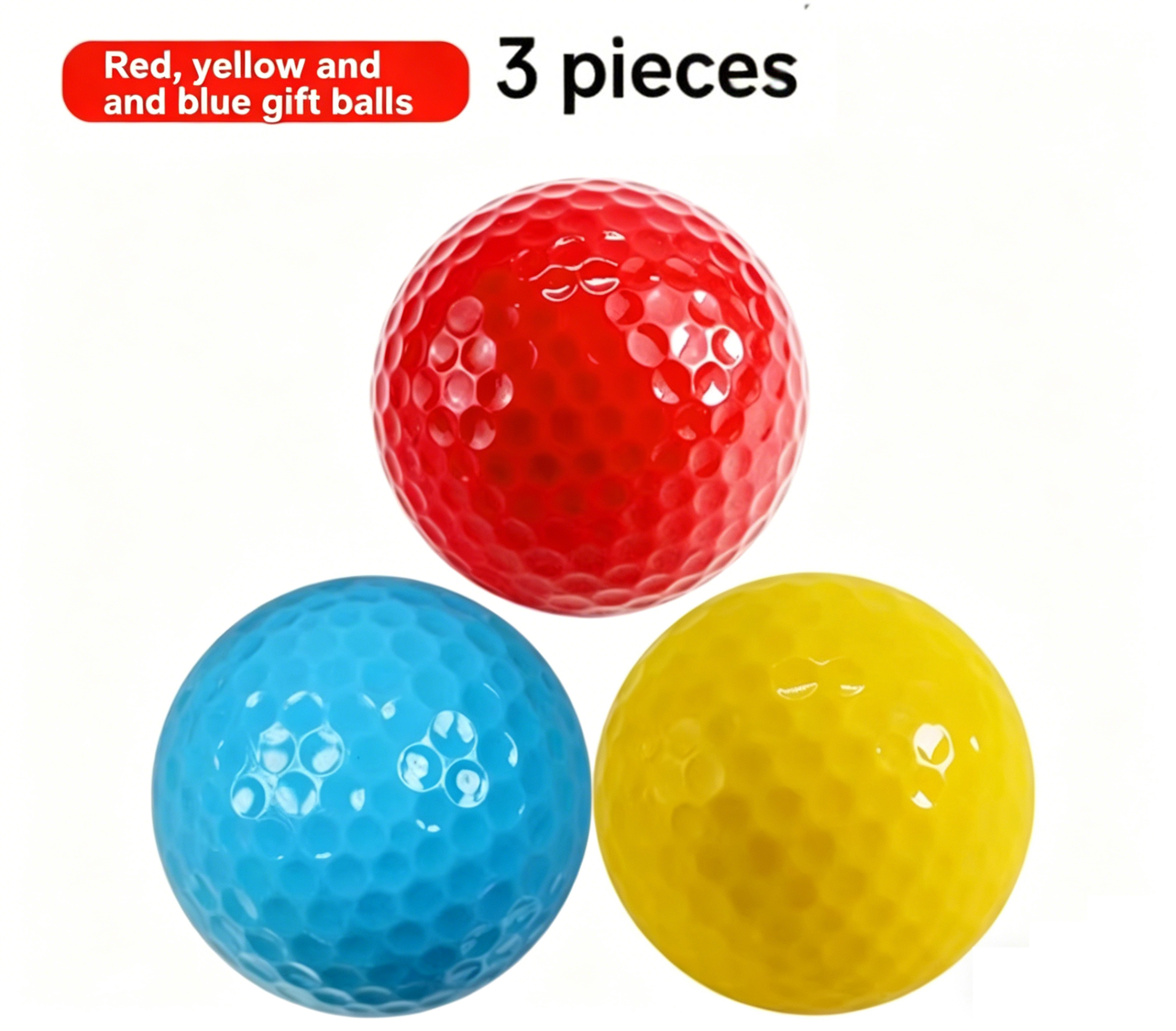Golf Exercise Equipment - Golf Practice Balls Multi-Color Practice Balls