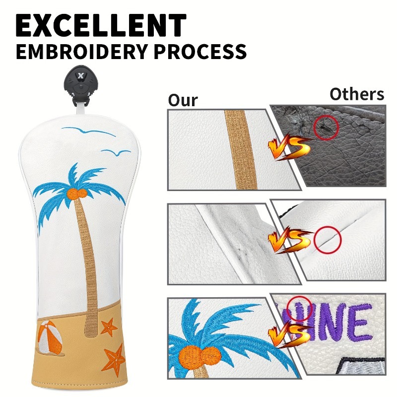 Tropical Coconut Tree Pattern  – Golf Equipment Deals recenzja i cena