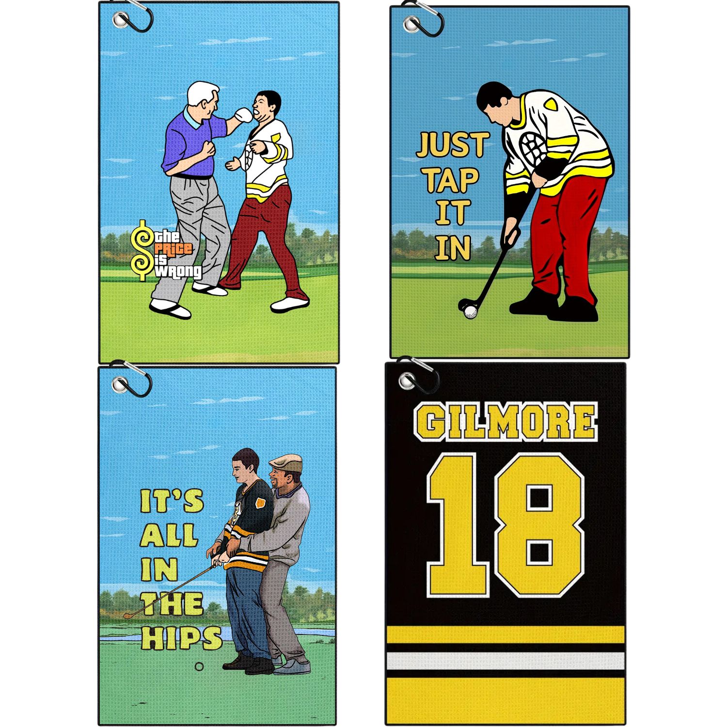 Happy Gilmore Design Microfibe – Golf Towel Waffle recenzja i cena