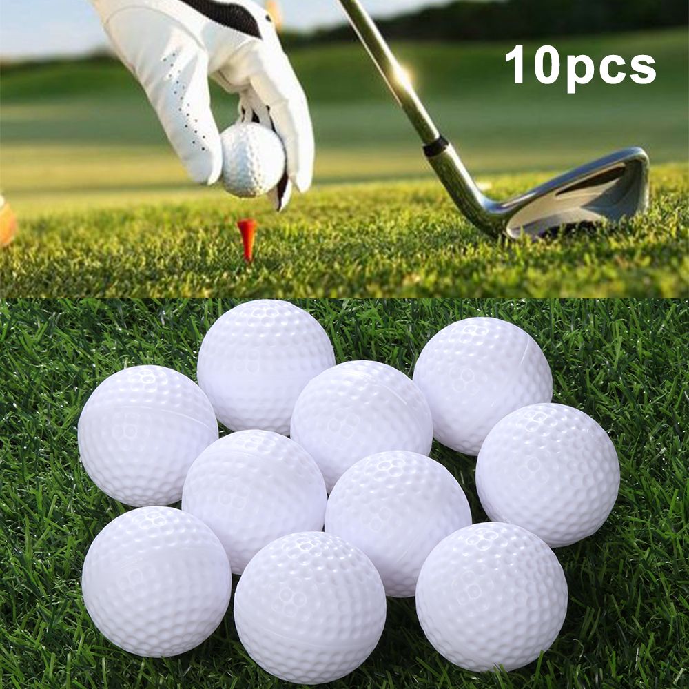 Practice Golf Balls 10 Pcs Whi – Golf Exercise Equipment recenzja i cena