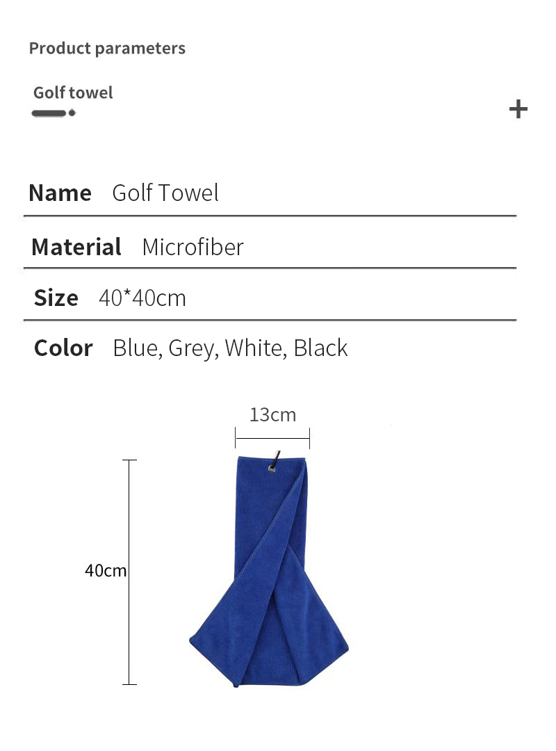 Tri-fold Golf Towel | Premium  – Golf Towel Waffle recenzja i cena