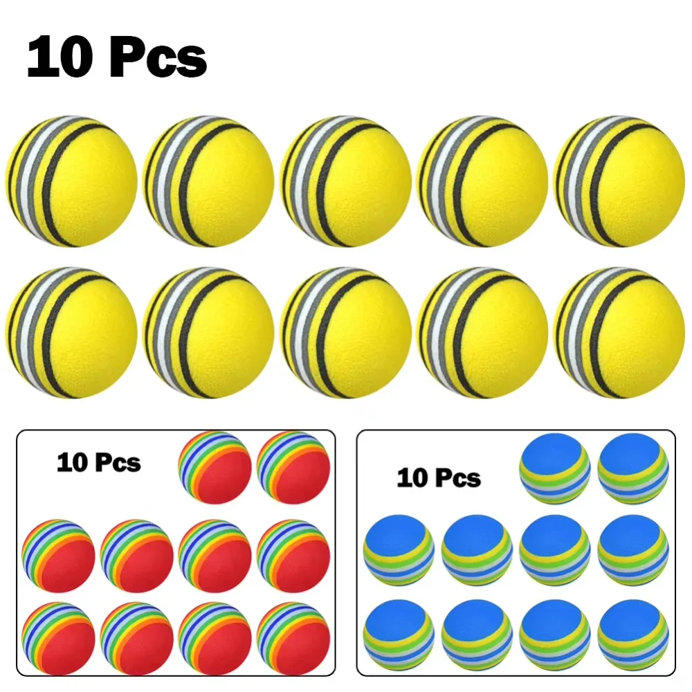 10Pcs 35mm Golf Practice Foam  – Golf Exercise Equipment recenzja i cena