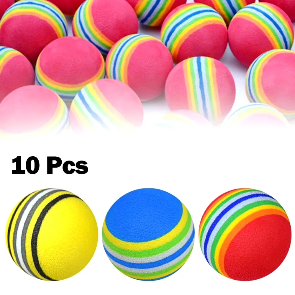 10Pcs 35mm Golf Practice Foam  – Golf Exercise Equipment recenzja i cena