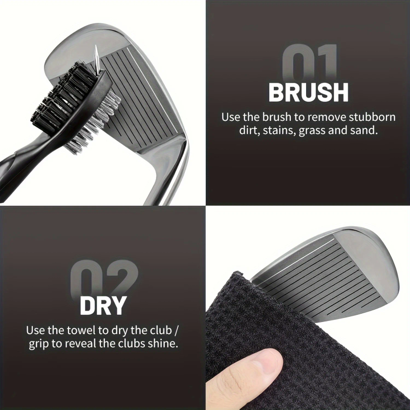 1 Pc Black Golf Towel Microfib – Golf Towel Waffle recenzja i cena