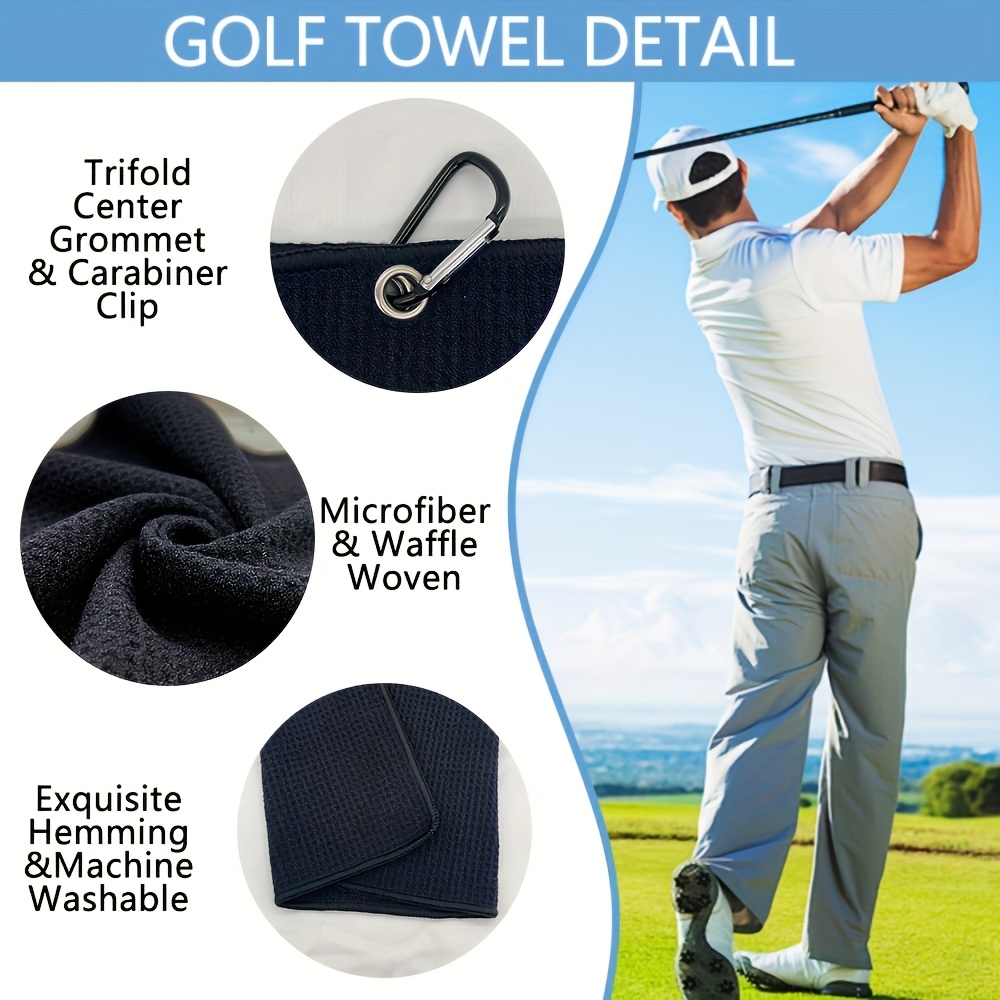 Premium Golf Towel with Clip - – Golf Towel Waffle recenzja i cena
