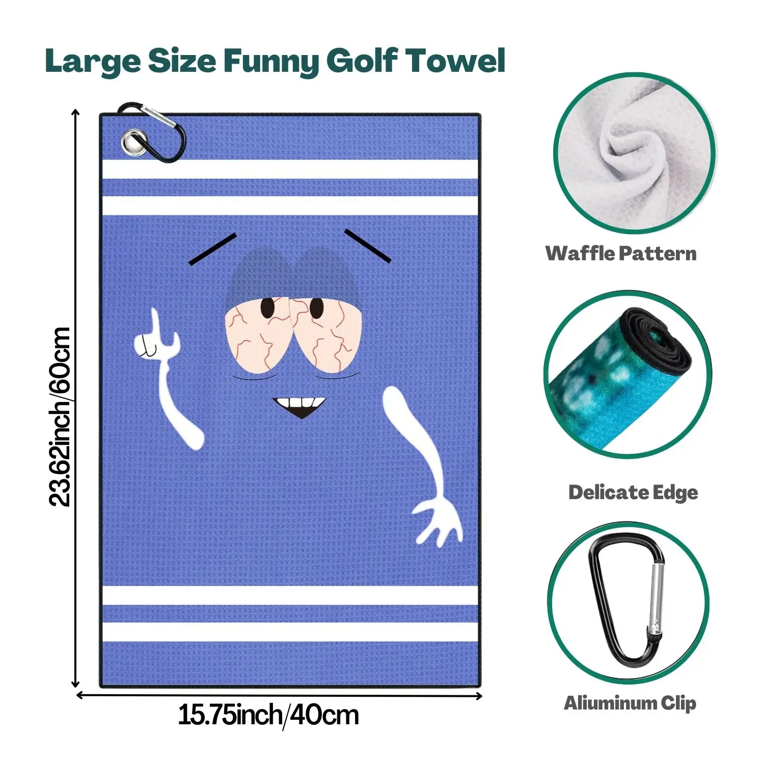 Funny Microfiber Premium Golf  – Golf Towel Waffle recenzja i cena