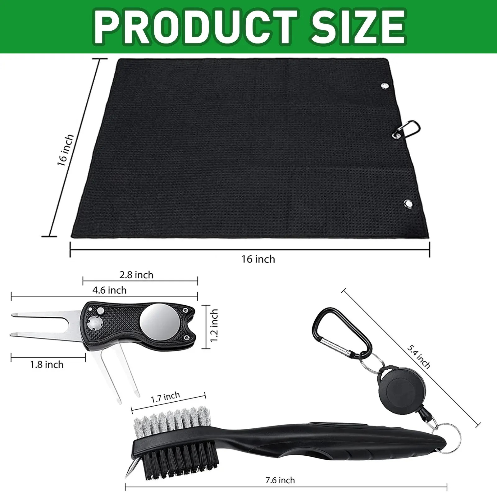 Golf Club Brush and Towel Clea – Golf Equipment Brands recenzja i cena