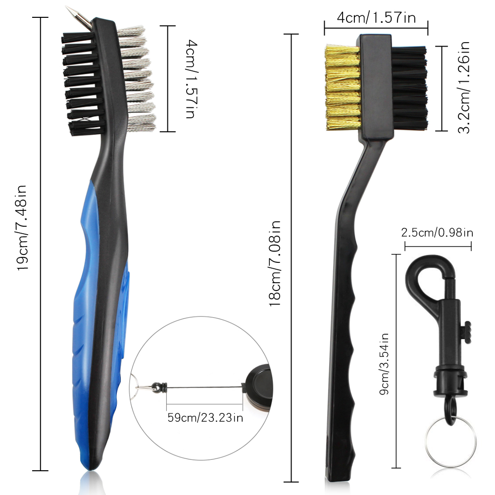 2Pcs/Set Golf Club Brush Golf  – Golf Equipment Brands recenzja i cena