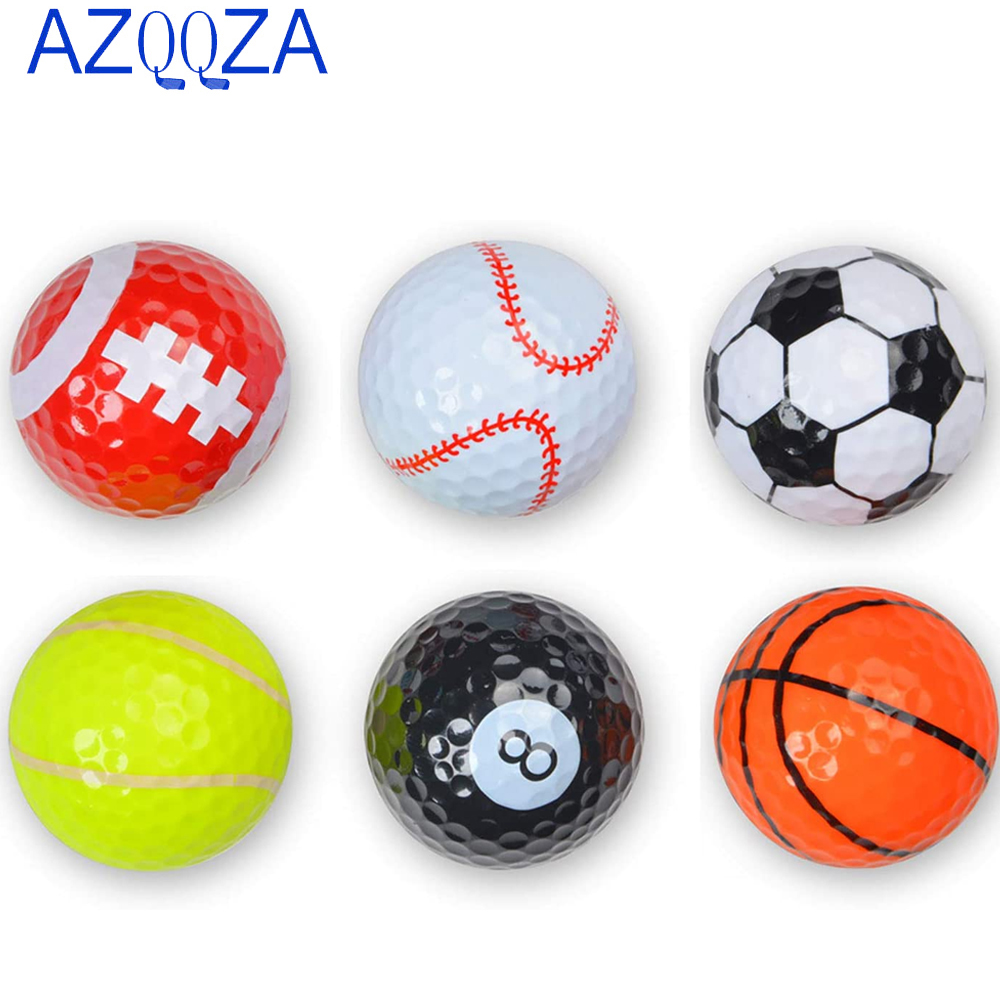 6PCS Golf Balls Training Sport – Golf Exercise Equipment recenzja i cena