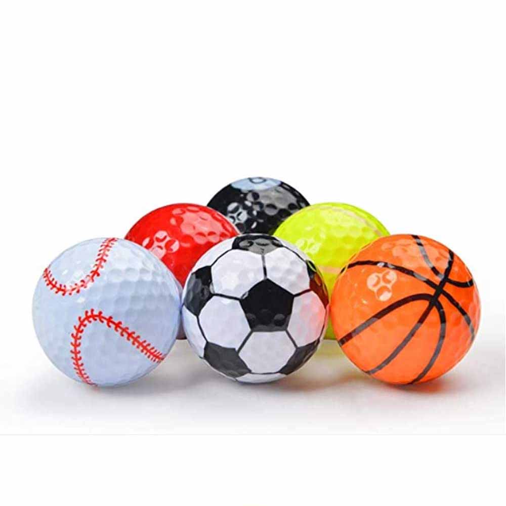 6PCS Golf Balls Training Sport – Golf Exercise Equipment recenzja i cena