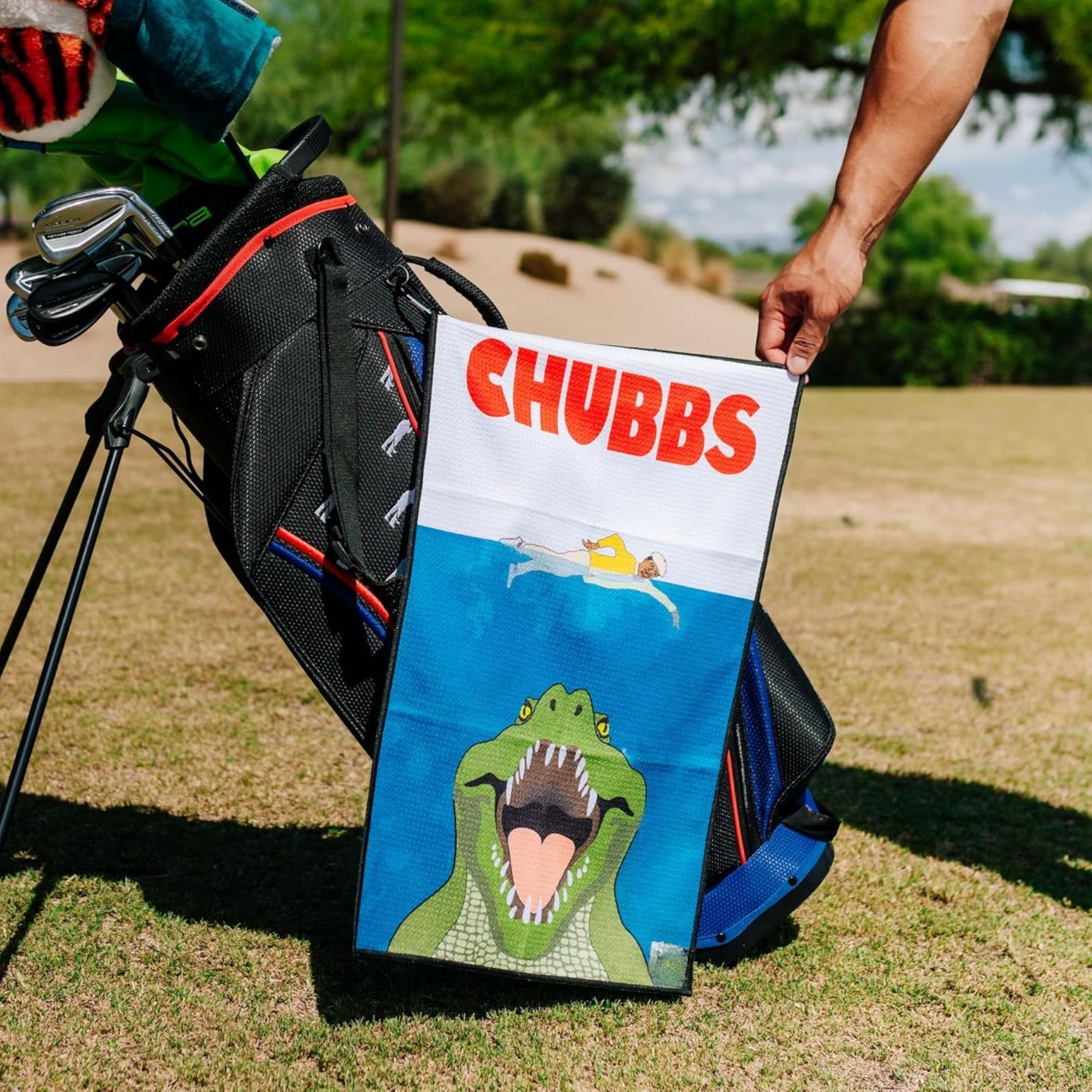 Fun Happy Gilmore Design Golf  – Golf Towel Waffle recenzja i cena