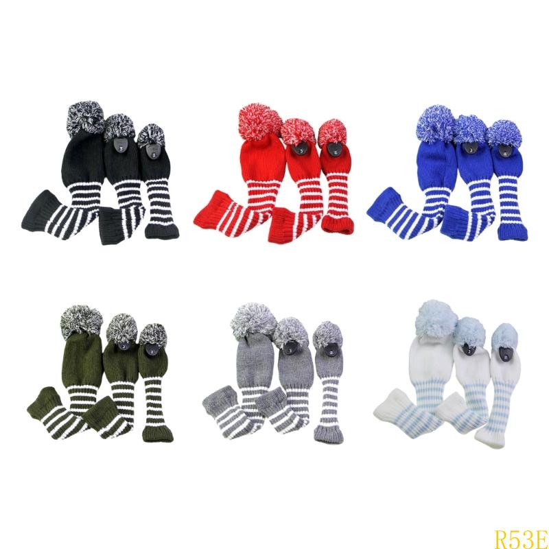 3pcs Golf Club Head Cover Knit – Golf Equipment Deals recenzja i cena