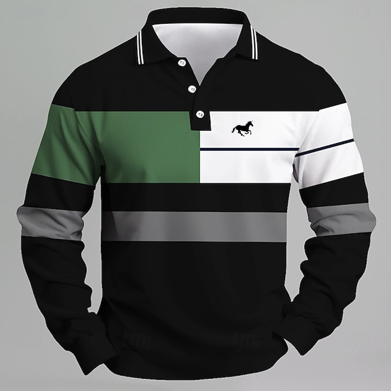 Men's Striped Printed Unicorn  – Golf Equipment Brands recenzja i cena