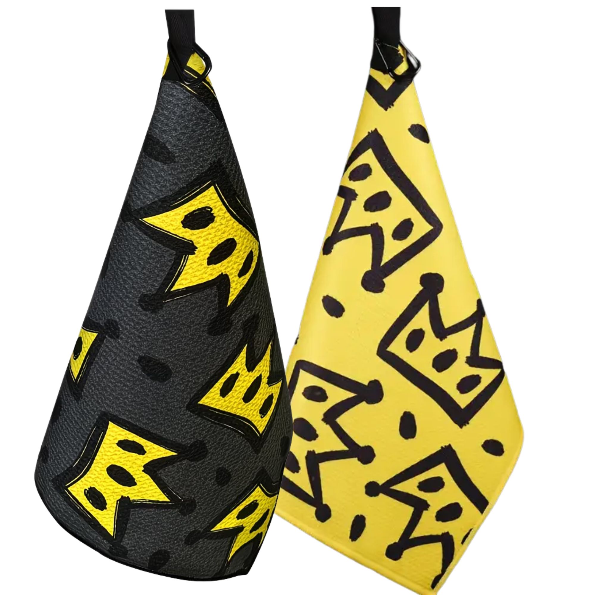 2pcs King Crown Large Golf Tow – Golf Towel Waffle recenzja i cena