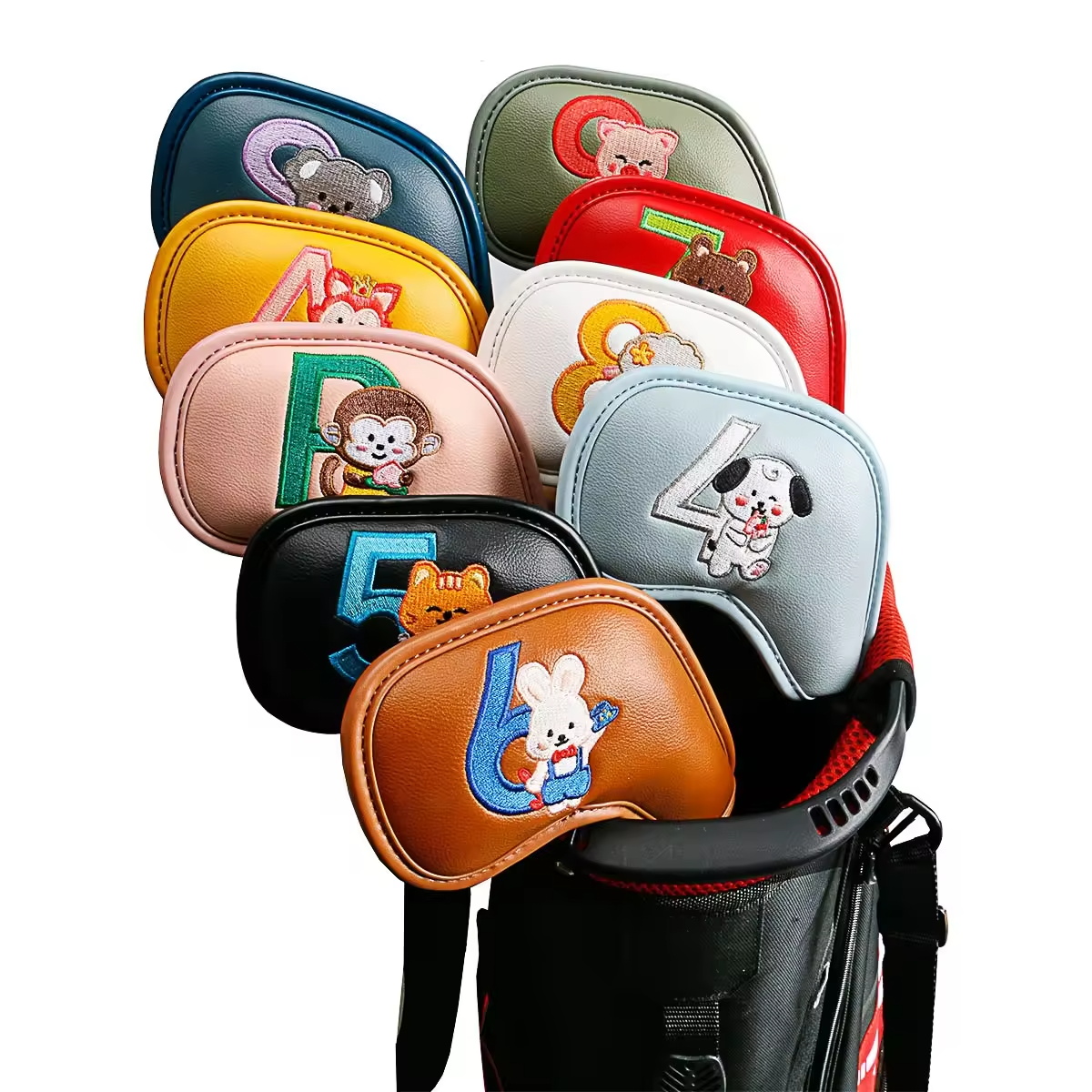9Pcs Cute Cartoon Animal Golf  – Golf Equipment Deals recenzja i cena