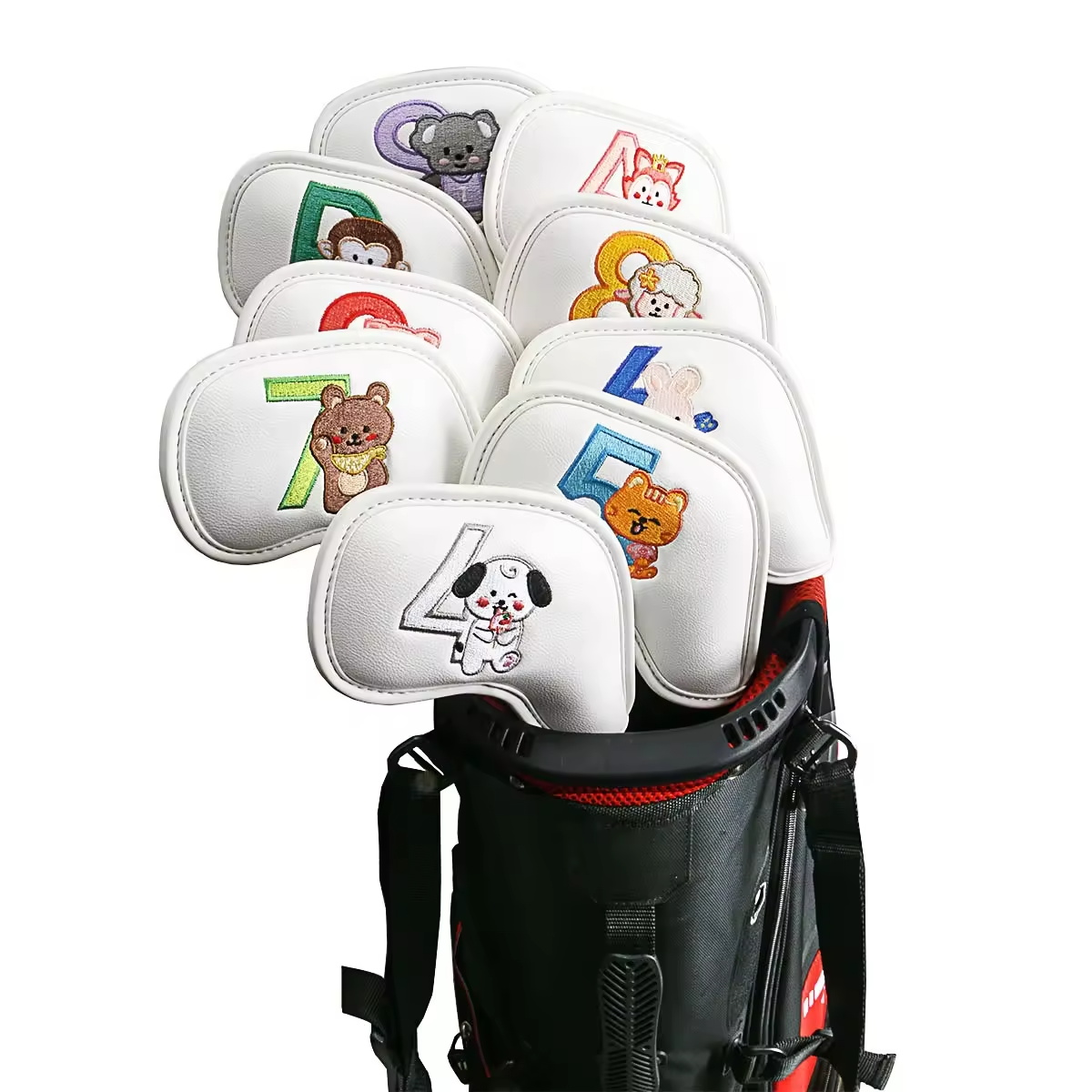 9Pcs Cute Cartoon Animal Golf  – Golf Equipment Deals recenzja i cena