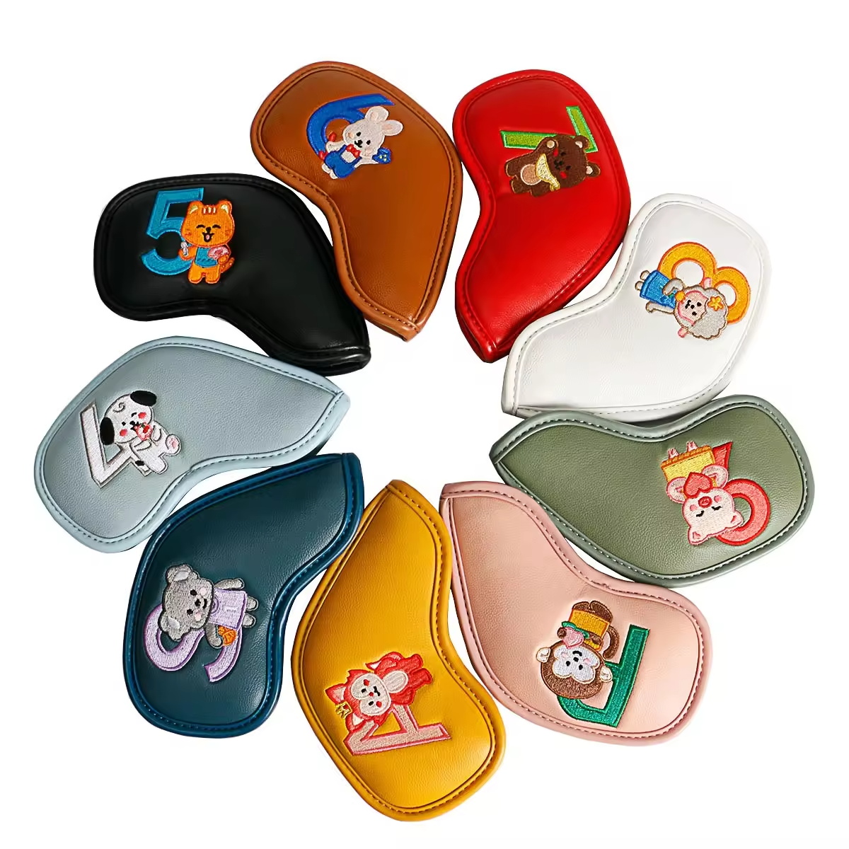 9Pcs Cute Cartoon Animal Golf  – Golf Equipment Deals recenzja i cena