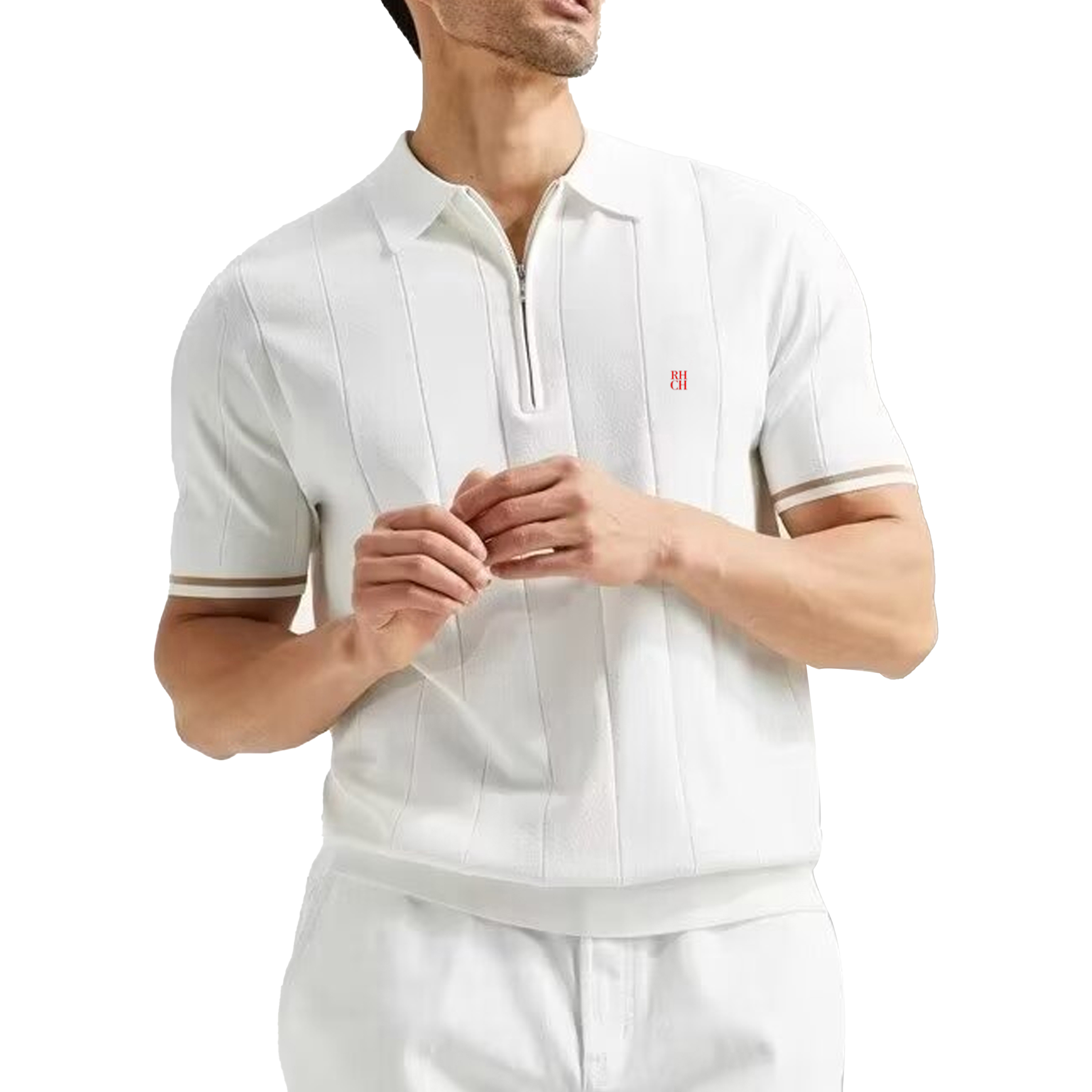 RHCH Men Half Zip Collar Short – Golf Equipment Brands recenzja i cena