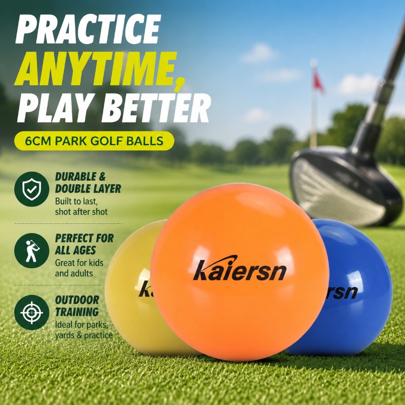 60mm Luminous Park Golf Balls  – Golf Exercise Equipment recenzja i cena