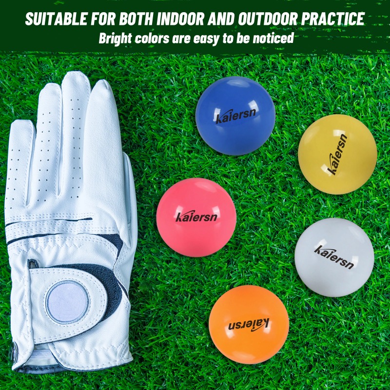 60mm Luminous Park Golf Balls  – Golf Exercise Equipment recenzja i cena