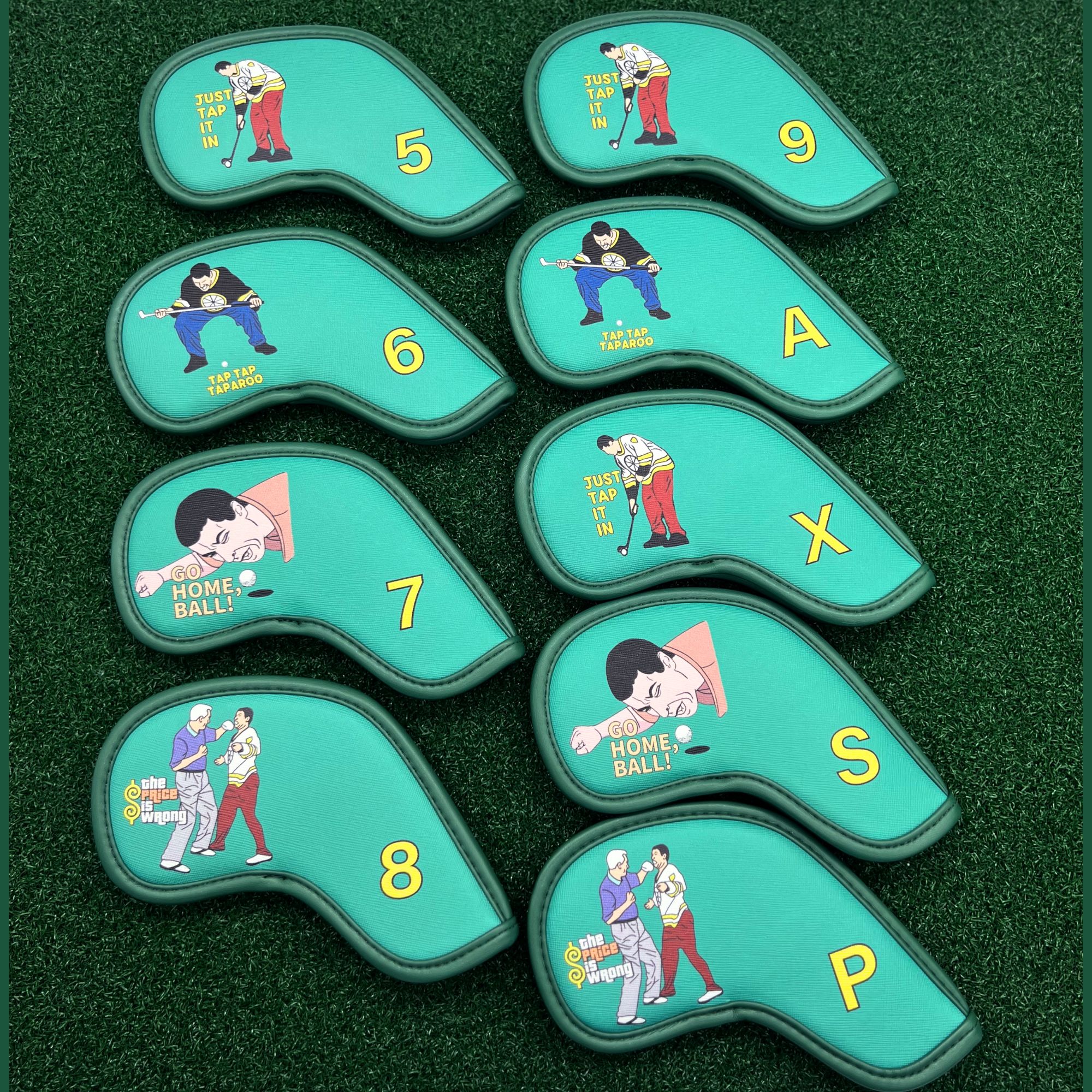 9 pcs Golf Iron Covers with Fu – Golf Equipment Deals recenzja i cena