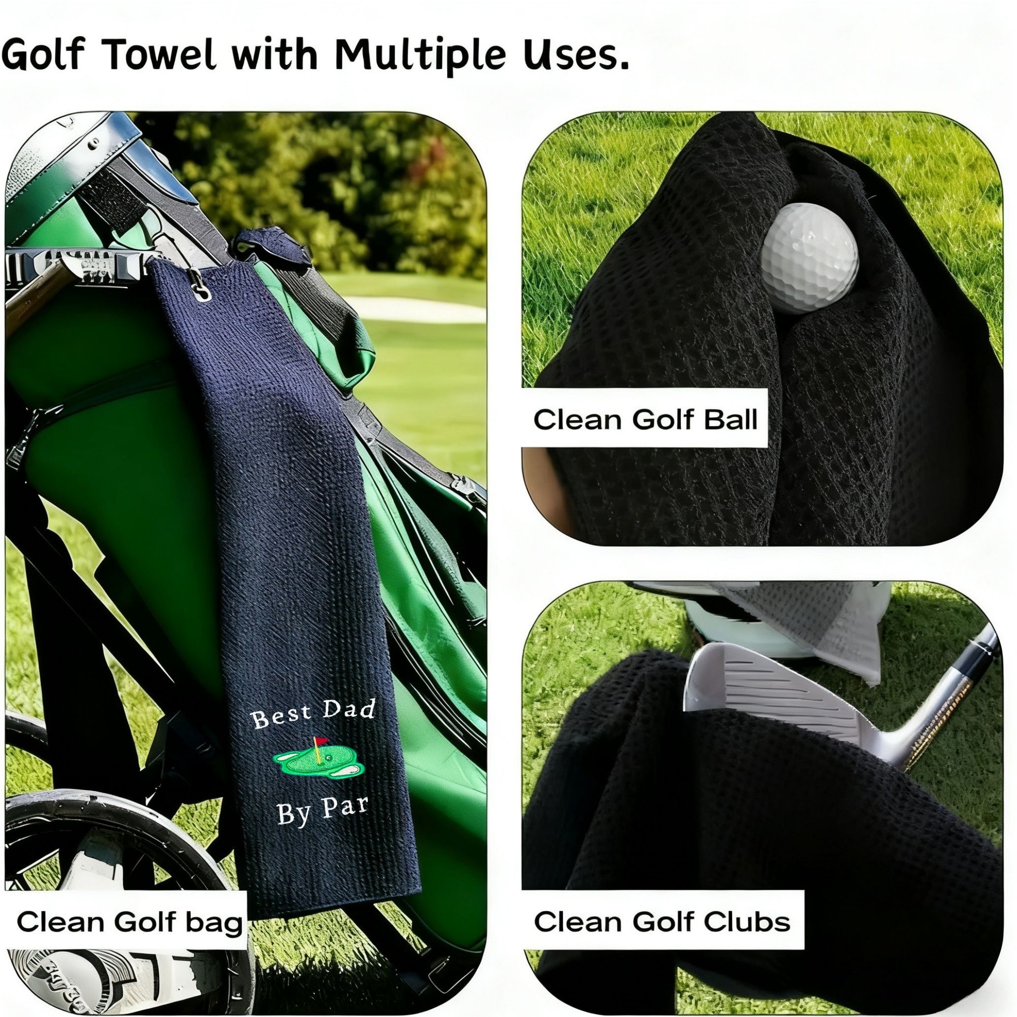 Best Dad Microfiber Premium Go – Golf Towel Waffle recenzja i cena