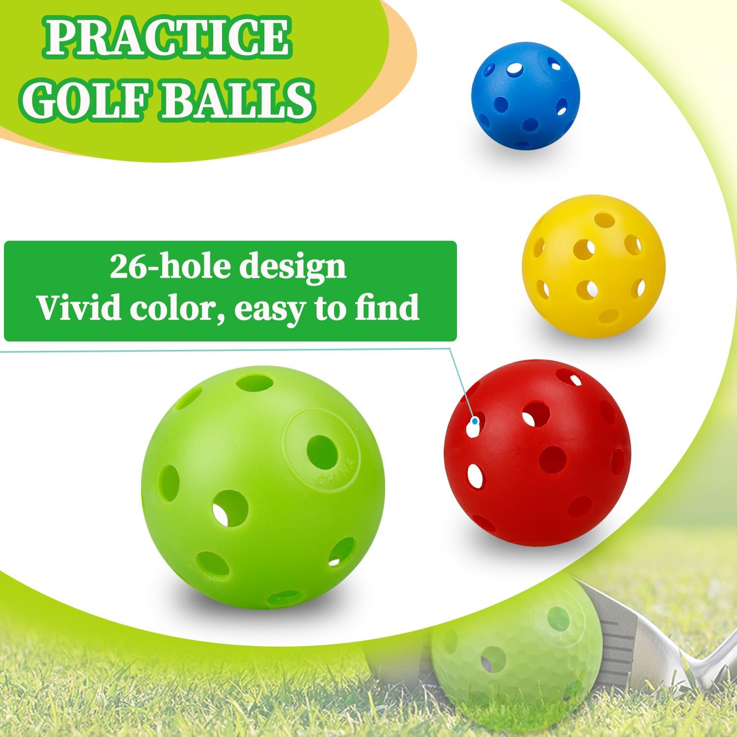 24Pcs/Bag 42MM Practice Golf B – Golf Exercise Equipment recenzja i cena