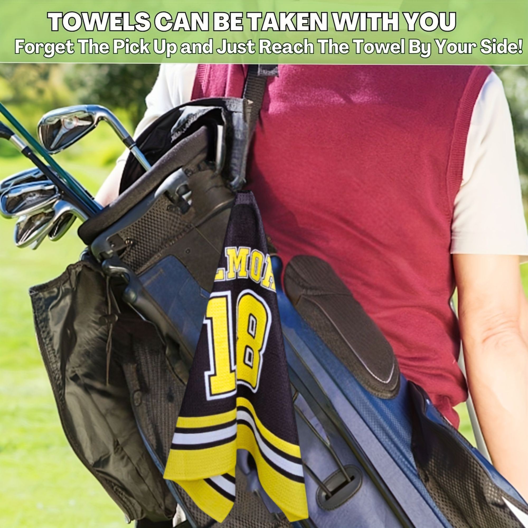 Happy Gilmore Waffle Golf Towe – Golf Towel Waffle recenzja i cena